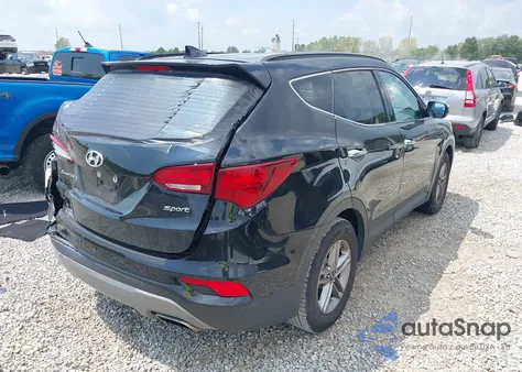 2017 Hyundai Santa Fe Sport 2.4L z USA, uszkodzony, nr VIN 5NMZU3LBXHH002165